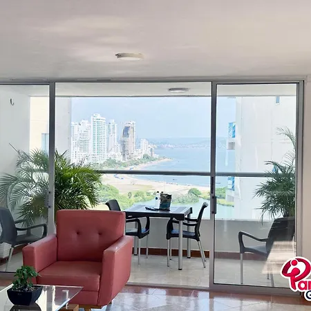 Apto 3 Alcobas Piso 17 Vista Al Mar Por Parceros Group Apartamento
