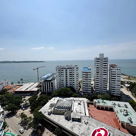 Apto 3 Alcobas Piso 17 Vista Al Mar Por Parceros Group *